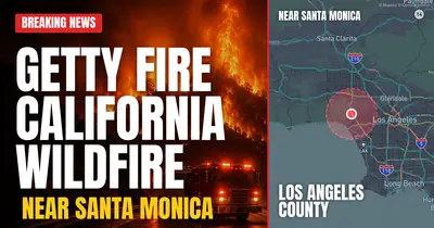 California wildfire reported in Los Angeles County