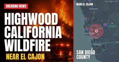 California wildfire reported in San Diego County
