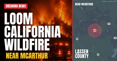 California wildfire reported in Lassen County