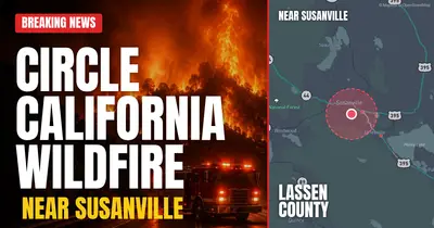 California wildfire reported in Lassen County
