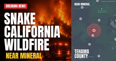 California wildfire reported in Tehama County