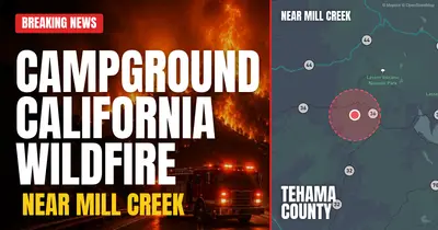 California wildfire reported in Tehama County
