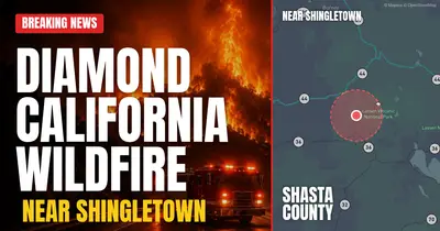 California wildfire reported in Shasta County