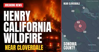 California wildfire reported in Sonoma County
