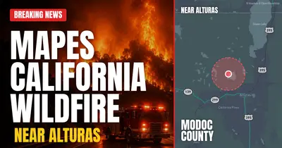 California wildfire reported in Modoc County