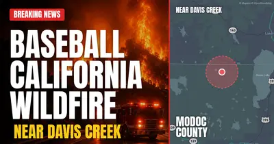 California wildfire reported in Modoc County