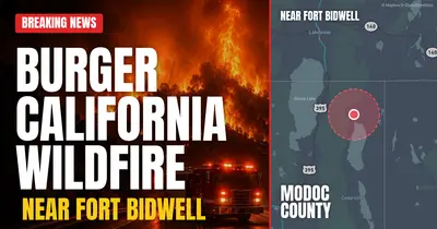 California wildfire reported in Modoc County
