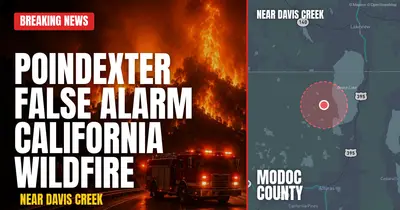 California wildfire reported in Modoc County