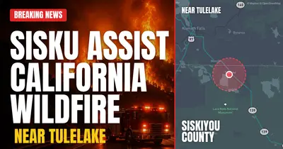 California wildfire reported in Siskiyou County