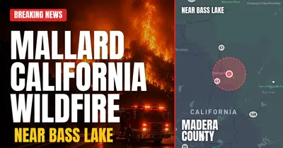 California wildfire reported in Madera County