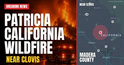 California wildfire reported in Madera County