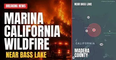 California wildfire reported in Madera County