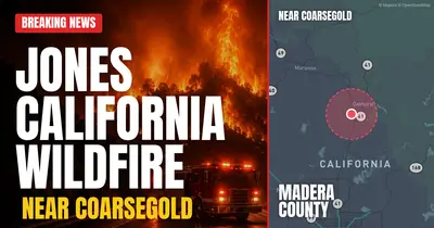 California wildfire reported in Madera County