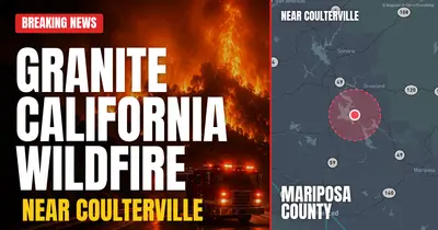 California wildfire reported in Mariposa County