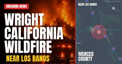 California wildfire reported in Merced County