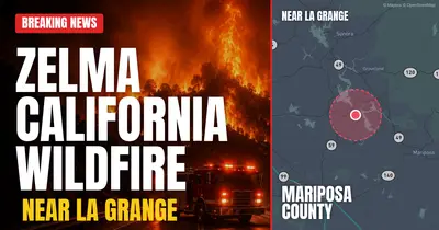 California wildfire reported in Mariposa County