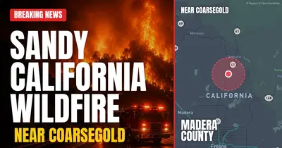 California wildfire reported in Madera County