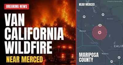 California wildfire reported in Mariposa County