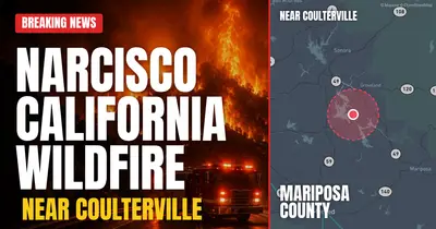 California wildfire reported in Mariposa County