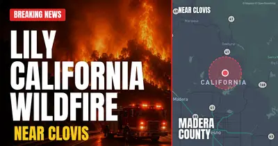 California wildfire reported in Madera County