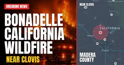 California wildfire reported in Madera County