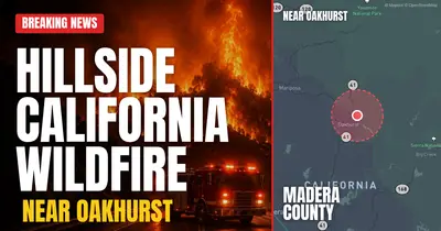 California wildfire reported in Madera County