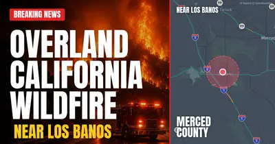 California wildfire reported in Merced County