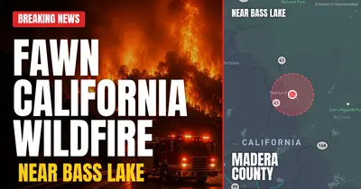 California wildfire reported in Madera County