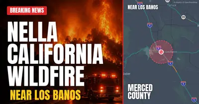 California wildfire reported in Merced County