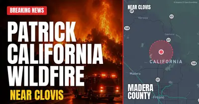California wildfire reported in Madera County