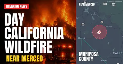 California wildfire reported in Mariposa County