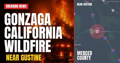 California wildfire reported in Merced County