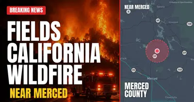 California wildfire reported in Merced County