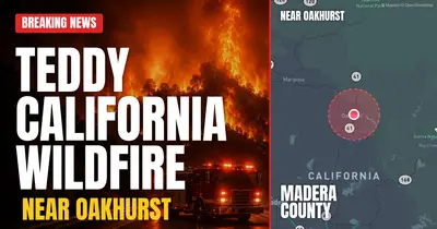 California wildfire reported in Madera County