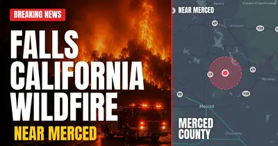 California wildfire reported in Merced County