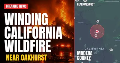 California wildfire reported in Madera County