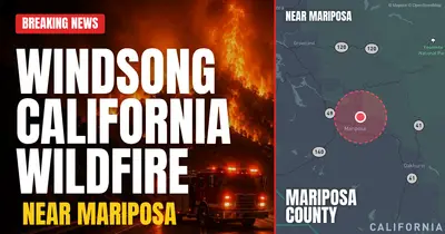 California wildfire reported in Mariposa County