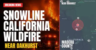 California wildfire reported in Madera County