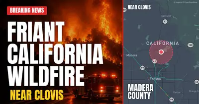 California wildfire reported in Madera County