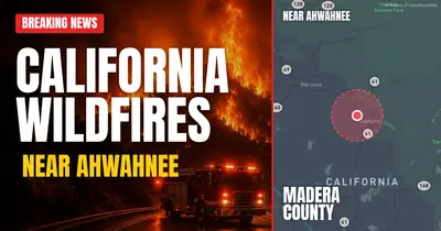 California wildfire reported in Madera County