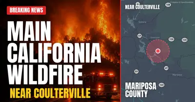 California wildfire reported in Mariposa County