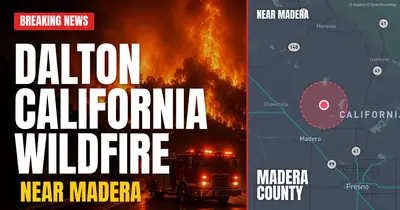 California wildfire reported in Madera County