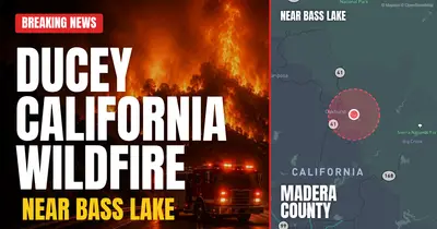 California wildfire reported in Madera County