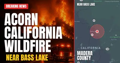 California wildfire reported in Madera County