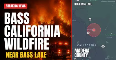 California wildfire reported in Madera County