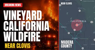 California wildfire reported in Madera County