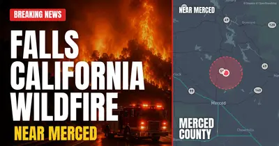 California wildfire reported in Merced County