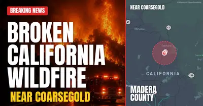 California wildfire reported in Madera County