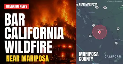 California wildfire reported in Mariposa County