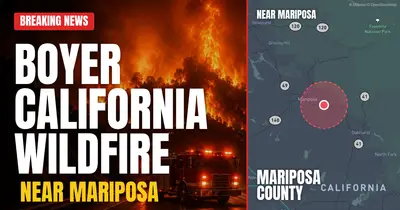 California wildfire reported in Mariposa County